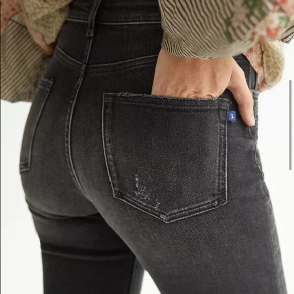 Pilcro and the Letterpress The Vintage Straight Jeans sz 27 High Rise - Picture 7 of 8